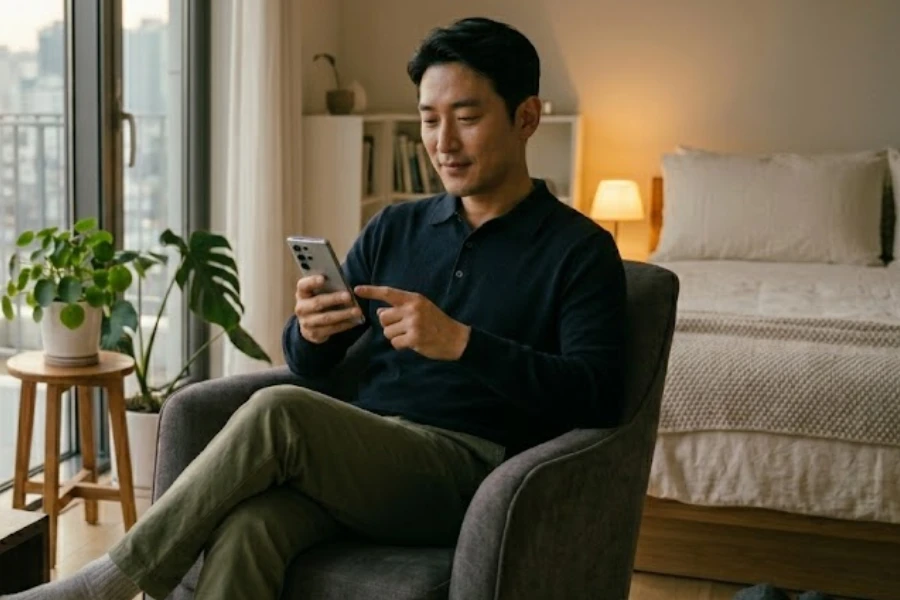 호텔 출장안마 예약부터 관리 진행까지의 이용 과정 안내